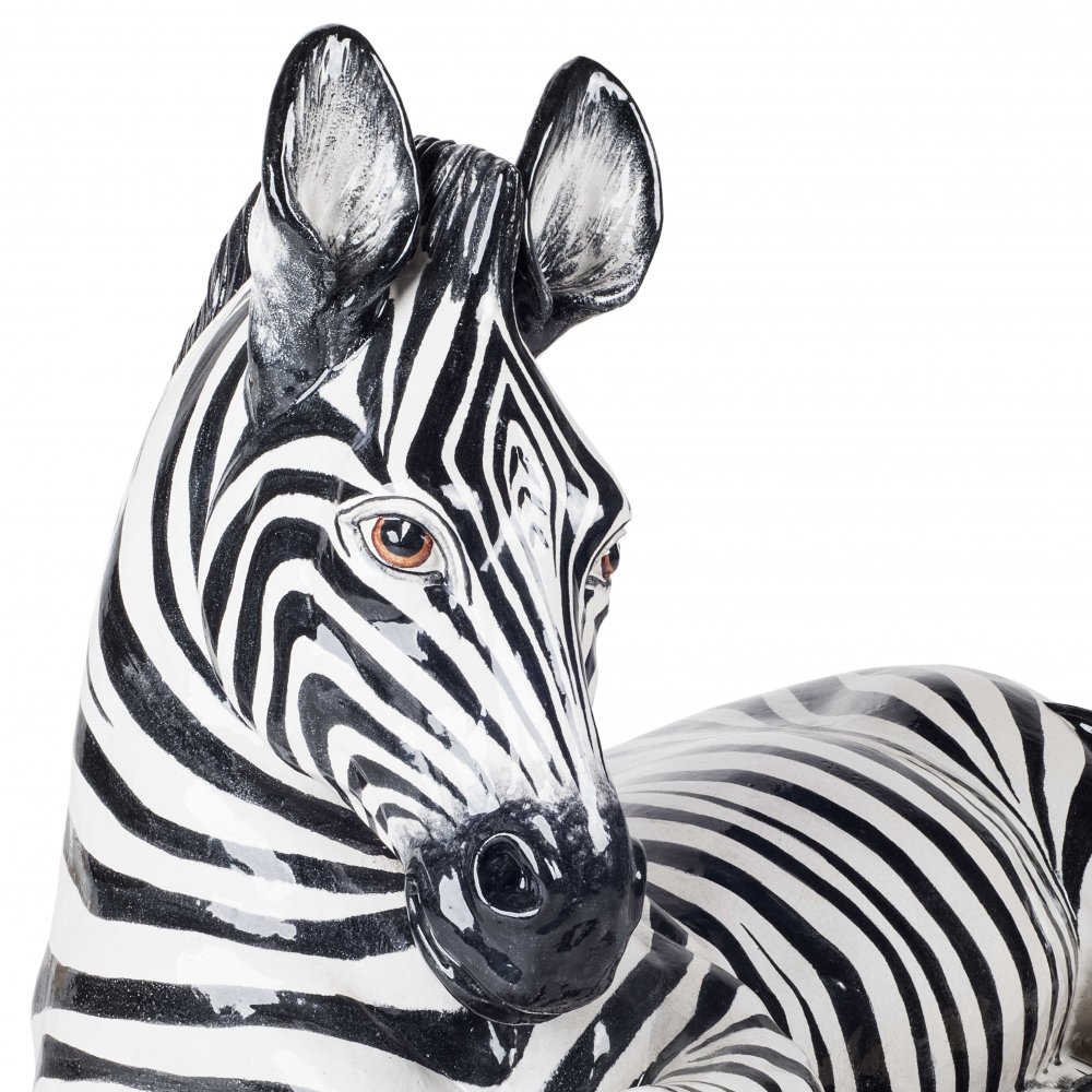 Lying Zebra