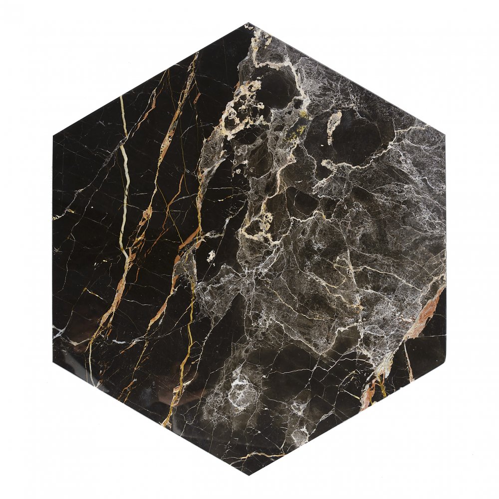 Ted - Low side table with marble top