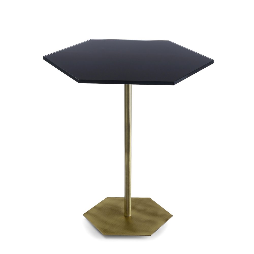 Ted - Table with glass top