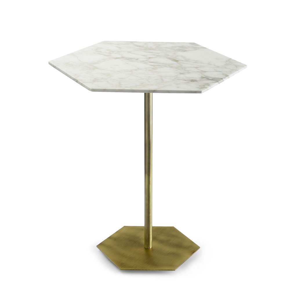 Ted - Table with marble top