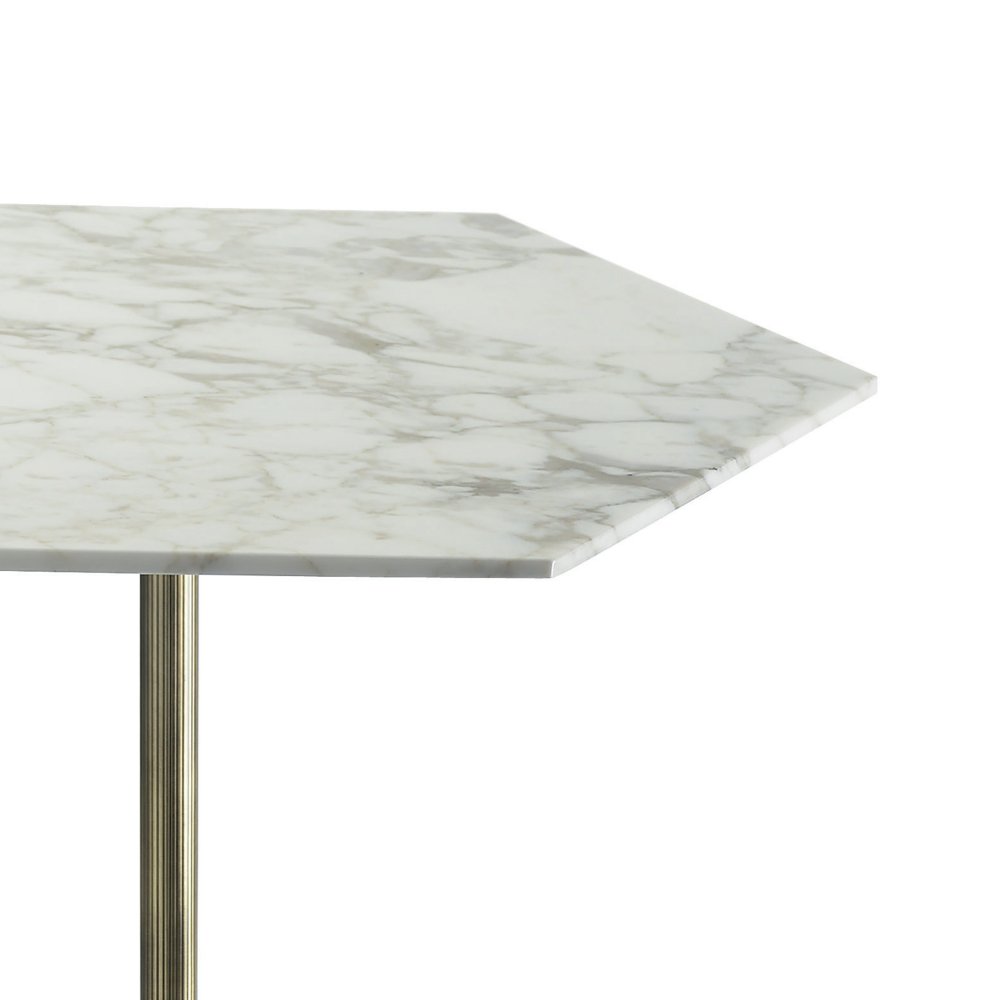 Ted - Table with marble top
