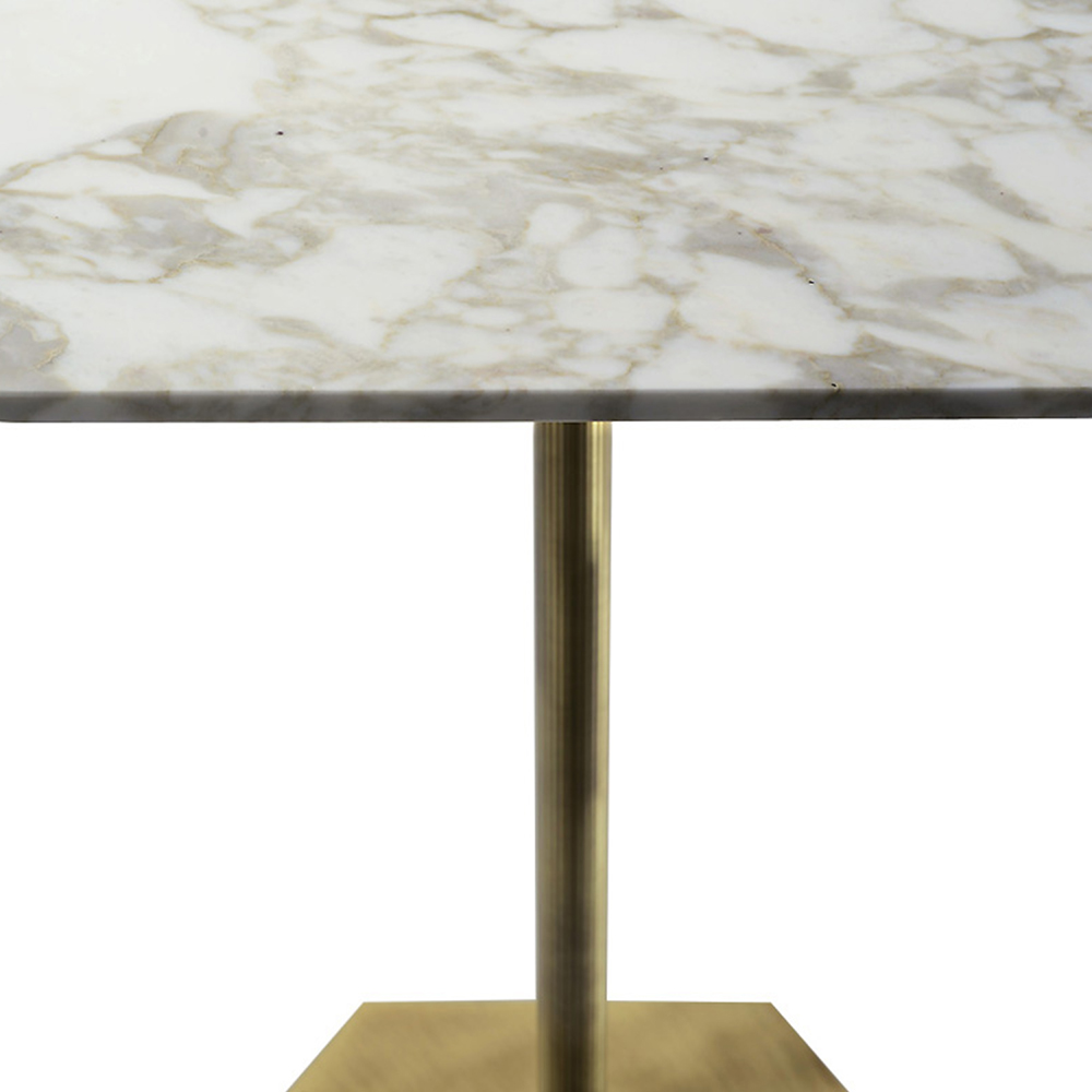 Ted - Table with marble top