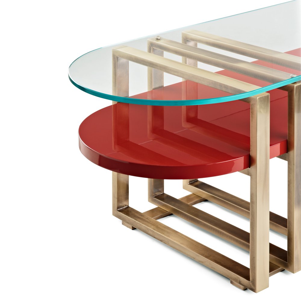 Palm - Oval coffee table