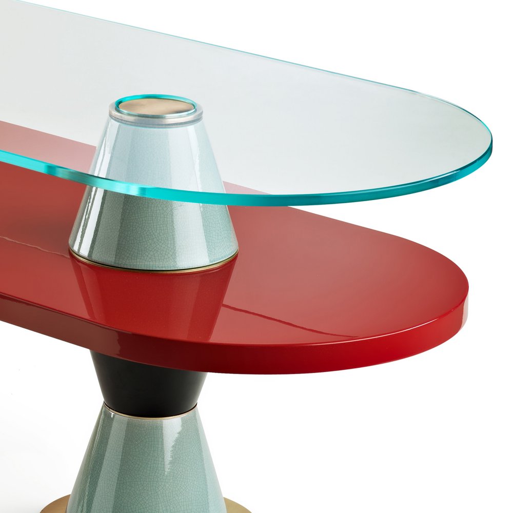 Palm - Oval coffee table