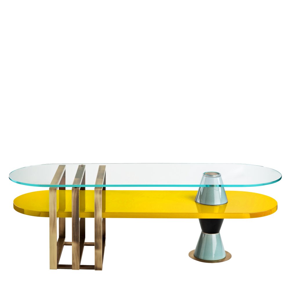 Palm - Oval coffee table