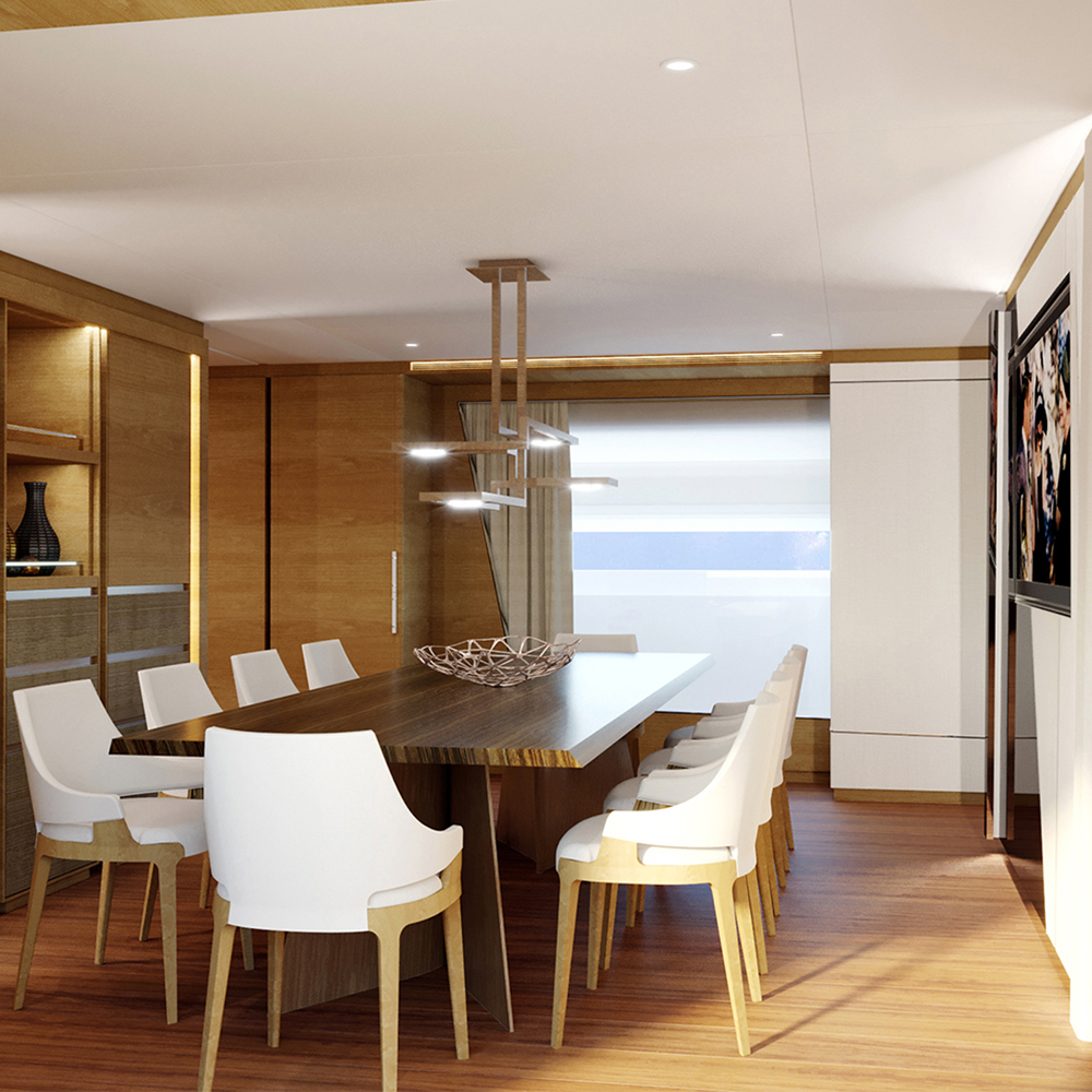 Suspension - Yacht lighting